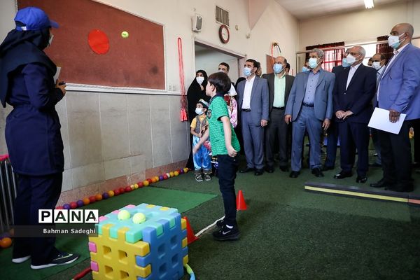 افتتاحیه طرح سنجش سلامت جسمانی و آمادگی تحصیلی نوآموزان