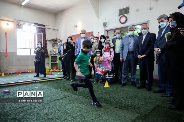 افتتاحیه طرح سنجش سلامت جسمانی و آمادگی تحصیلی نوآموزان