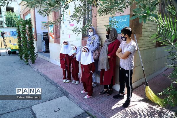 افتتاحیه طرح سنجش سلامت جسمانی و آمادگی تحصیلی نوآموزان