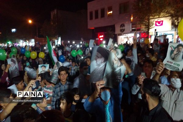 جشن دهه کرامت و پیروزی قاطع هشتمین منتخب مردم ایران