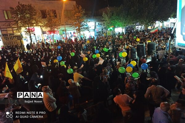 برگزاری مراسم دهه کرامت و جشن پیروزی دولت سیزدهم در کاشمر