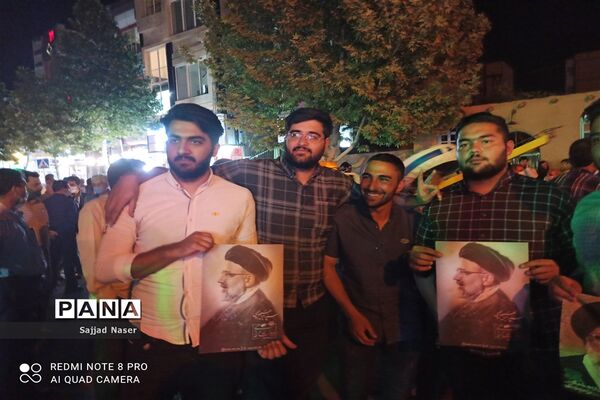 برگزاری مراسم دهه کرامت و جشن پیروزی دولت سیزدهم در کاشمر
