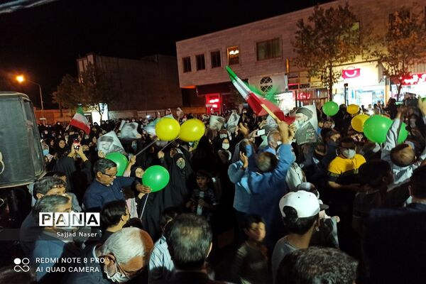 برگزاری مراسم دهه کرامت و جشن پیروزی دولت سیزدهم در کاشمر