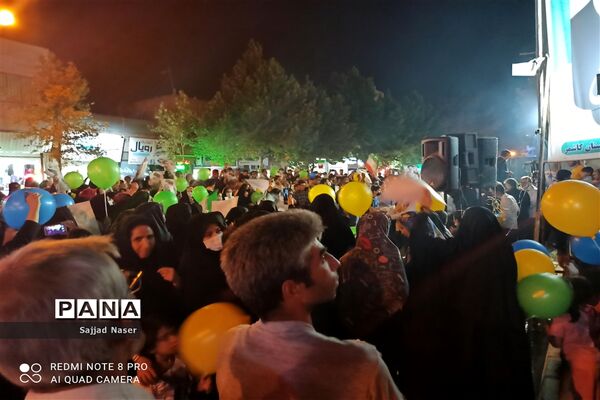 برگزاری مراسم دهه کرامت و جشن پیروزی دولت سیزدهم در کاشمر