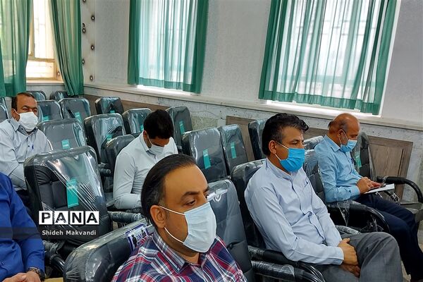 برگزاری جلسه مدیران با موضوع اوقات فراغت تابستانه در شهرستان حمیدیه