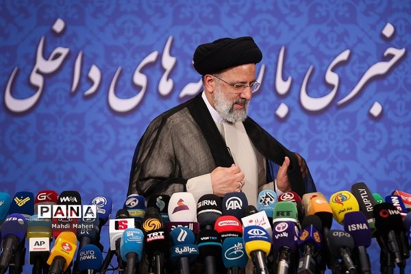 نشست خبری رئیس جمهور منتخب