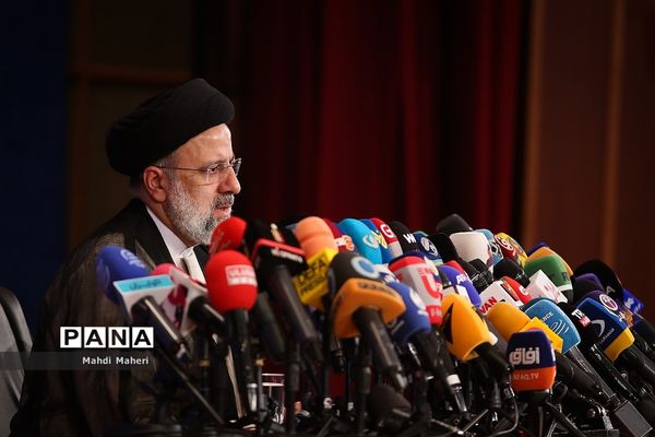 نشست خبری رئیس جمهور منتخب