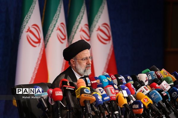 نشست خبری رئیس جمهور منتخب