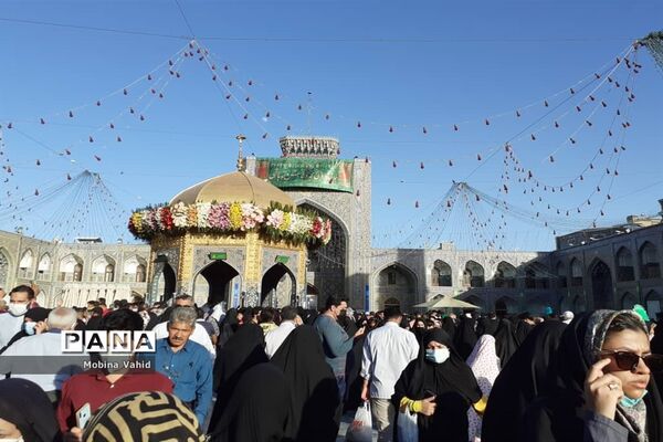 جشن میلاد امام رضا(ع) در مشهد مقدس