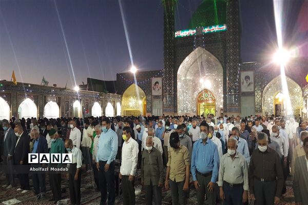 برگزاری جشن میلاد  امام رضا(ع) در امامزاده سید حمزه شهرستان کاشمر