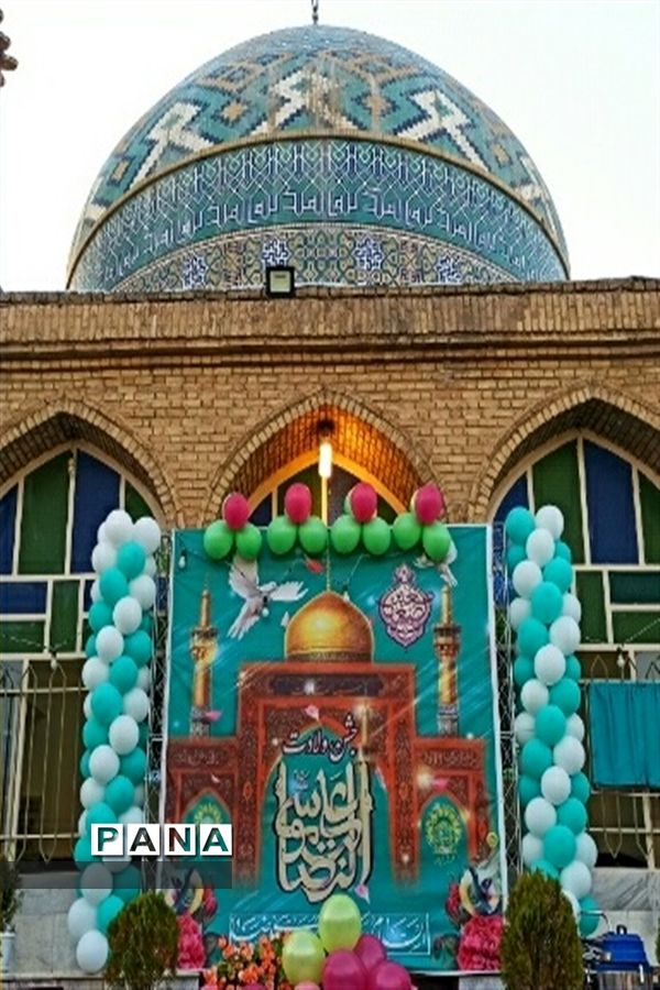 مراسم ولادت امام رضا(ع) و افتتاح کانون خدمت رضوی  محله‌ای  امامزادگان سیدالسادات