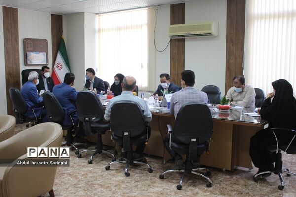 جلسه میز کار شهرستان‌ها و مناطق معاونت پرورشی و فرهنگی آموزش و پرورش استان بوشهر