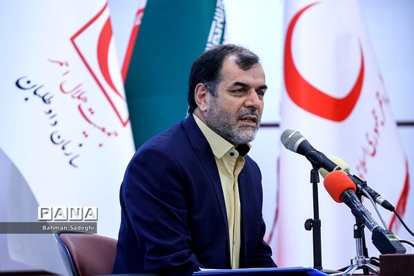 نشست خبری دبیرکل جمعیت هلال احمر