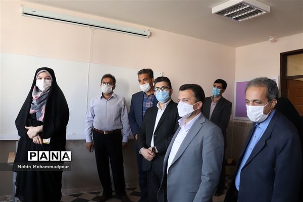 افتتاحیه سنجش سلامت جسمانی و آمادگی تحصیلی نوآموزان در سال تحصیلی 1400-1399