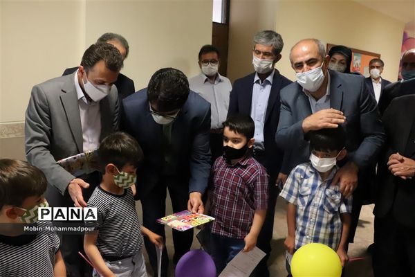 افتتاحیه سنجش سلامت جسمانی و آمادگی تحصیلی نوآموزان در سال تحصیلی 1400-1399