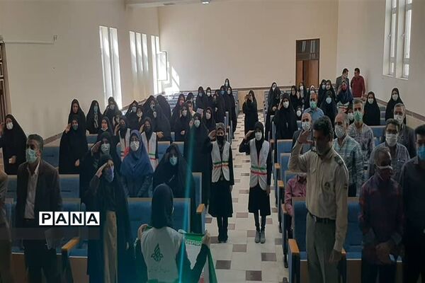 حضور رئیس سازمان دانش‌آموزی استان یزد در ابرکوه