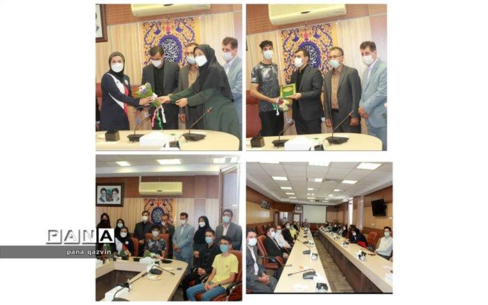 تجلیل از افتخارآفرینان تکواندو استان قزوین
