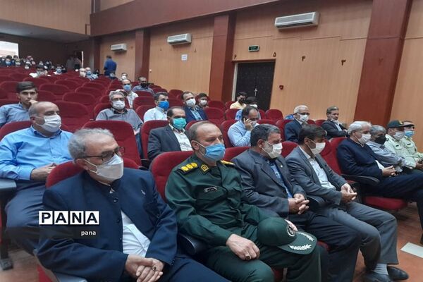 حضور خادمان و حاملان پرچم متبرک امام رضا(ع) در شهرستان میانه