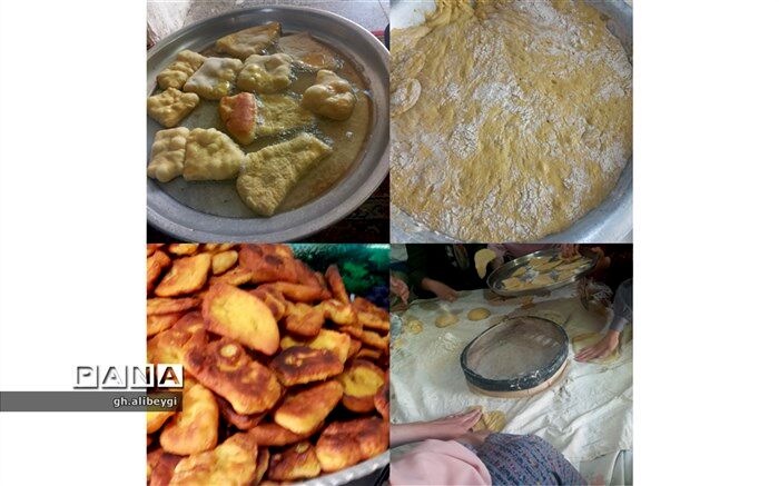 «اگیردک» شیرینی سنتی شهرستان بن