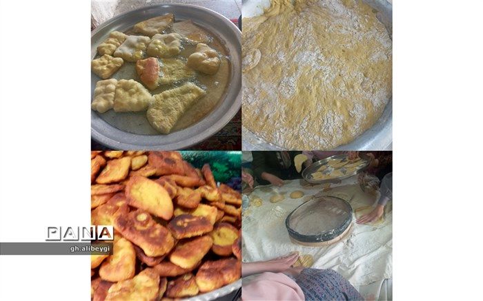 «اگیردک» شیرینی سنتی شهرستان بن