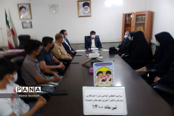 اعطای گواهی خبرنگاری خبرنگاران پانا شهرستان حمیدیه