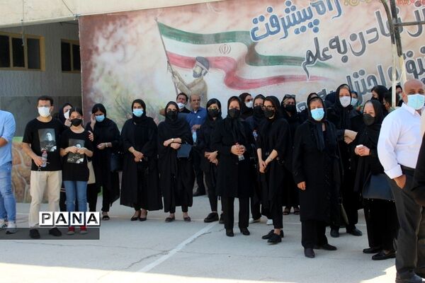 آغاز عملیات اجرایی احداث مدرسه زنده نام رضا دباش در بوشهر