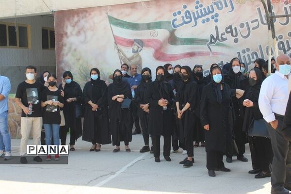 آغاز عملیات اجرایی احداث مدرسه زنده نام رضا دباش در بوشهر
