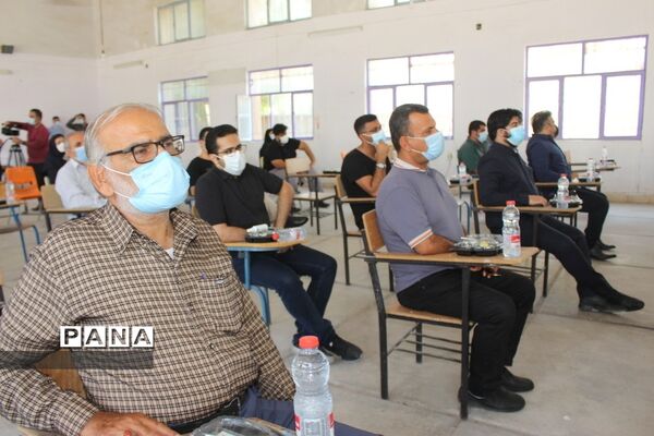 آغاز عملیات اجرایی احداث مدرسه زنده نام رضا دباش در بوشهر