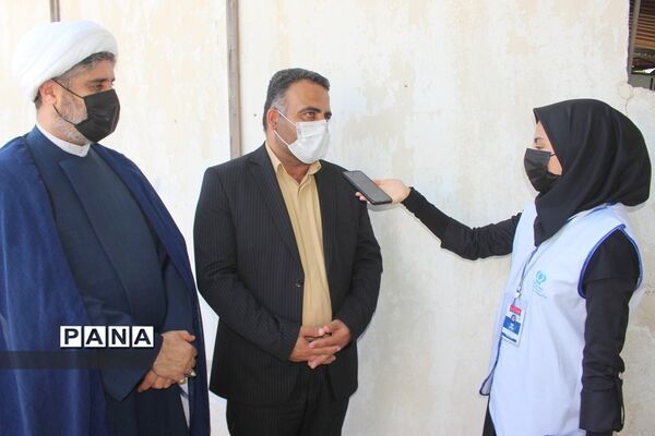آغاز عملیات اجرایی احداث مدرسه زنده نام رضا دباش در بوشهر