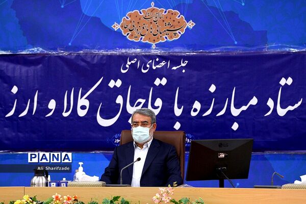 جلسه ستاد مرکزی مبارزه با قاچاق کالا و ارز