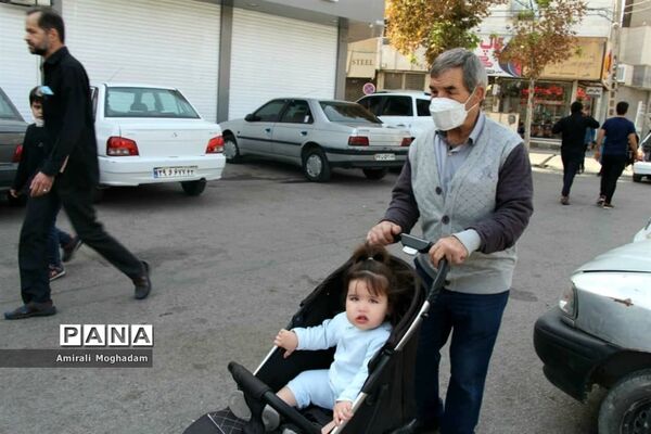 عزاداری مردم مشهد در روز رحلت پیامبر اسلام (ص) و شهادت امام حسن مجتبی (ع)