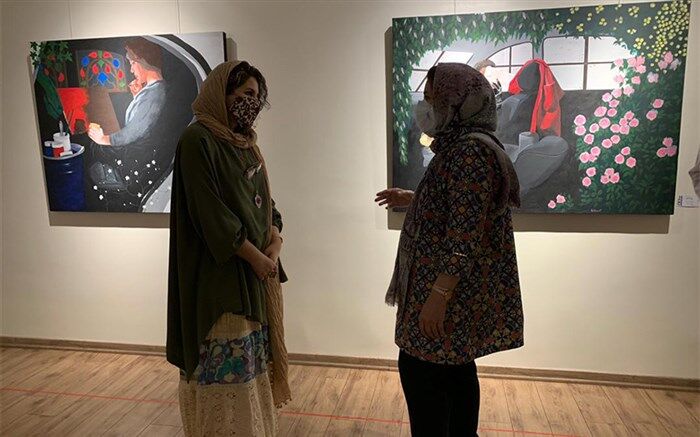 شوقی بیگی: در دنیای زنانه نمایشگاه «گاه خویش» مخاطب اولویت دارد