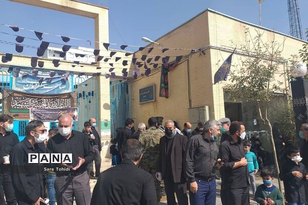 برگزاری دسته ‌عزاداری در پردیس