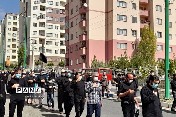 برگزاری دسته ‌عزاداری در پردیس