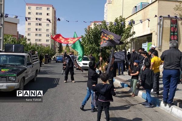 برگزاری دسته ‌عزاداری در پردیس