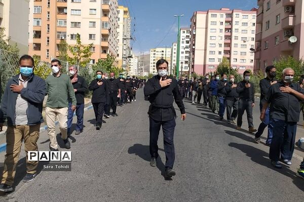 برگزاری دسته ‌عزاداری در پردیس