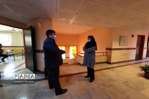 اولین قطار سلامت دانش‌آموزان در ایستگاه  ناحیه یک بهارستان متوقف شد