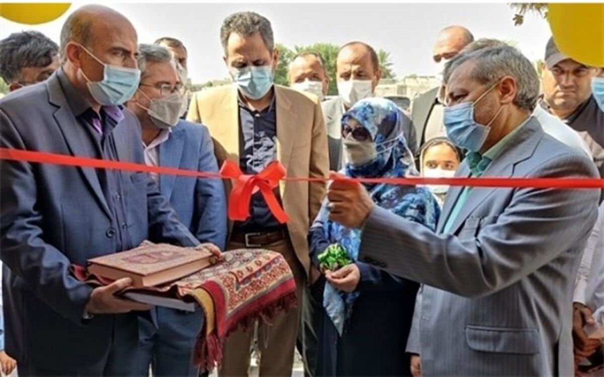 آموزشگاه ۳ کلاسه «روستای بندگاه در شهرستان دشتیاری» افتتاح شد