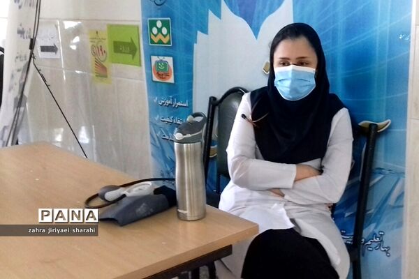 واکسیناسیون دانش‌آموزان در خاورشهر