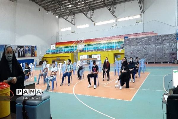 آغاز واکسیناسیون دانش‌آموزان ناحیه ۴ اهواز