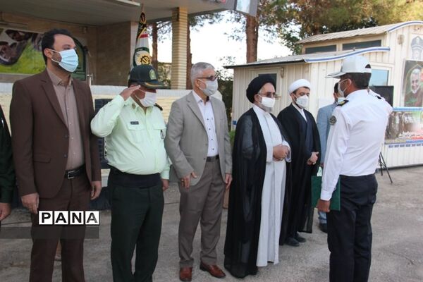 صبحگاه مشترک یگان‌های نیروهای مسلح ابرکوه