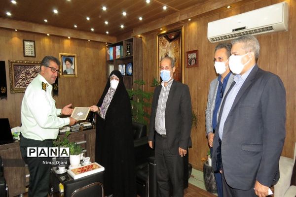 تبریک مدیر آموزش و پرورش منطقه 8 به مناسبت هفته نیروی انتظامی