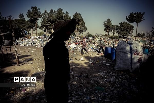 جایی میان زباله‌ها