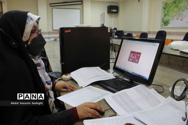 بازدید معاون پرورشی بوشهر  از آثار ارسالی اولین جشنواره مفلحون