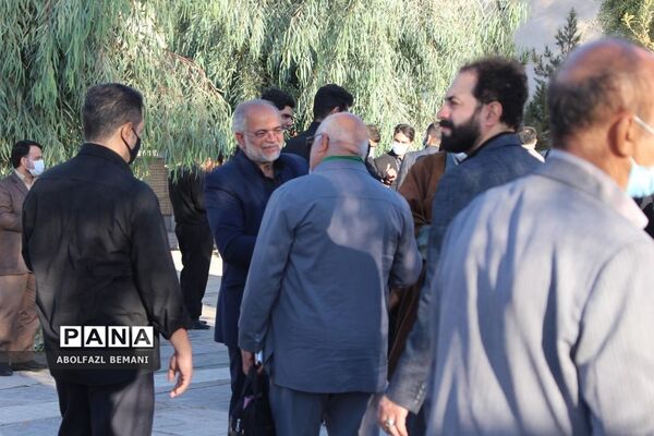 تشییع پیکر معلم هنرمند محمود مدنی