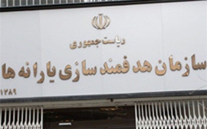 پرداخت ۶۲۰ میلیاردی سازمان هدفمندی یارانه‌ها به دوسازمان و یک نهاد
