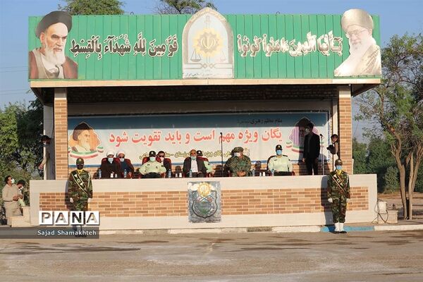 مراسم صبحگاه  یگان ویژه استان خوزستان
