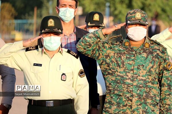 مراسم صبحگاه  یگان ویژه استان خوزستان