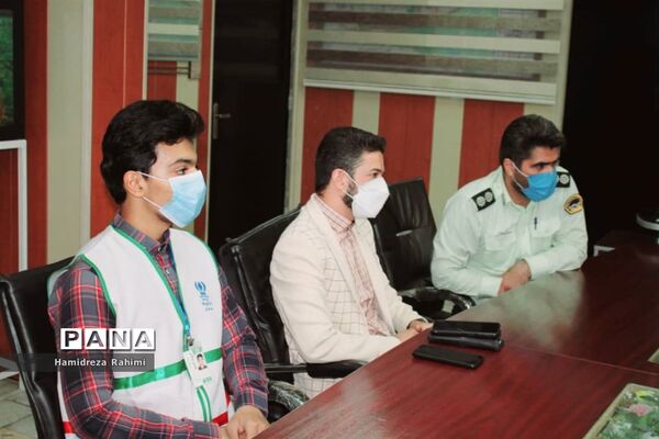 دیدار با سرپرست کلانتری کیانشهر منطقه ۱۵ به مناسبت هفته نیروی انتظامی