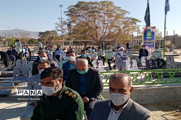 برگزاری آیین غبار روبی و عطر افشانی مزار شهدا روستای دهنو خلیل آباد